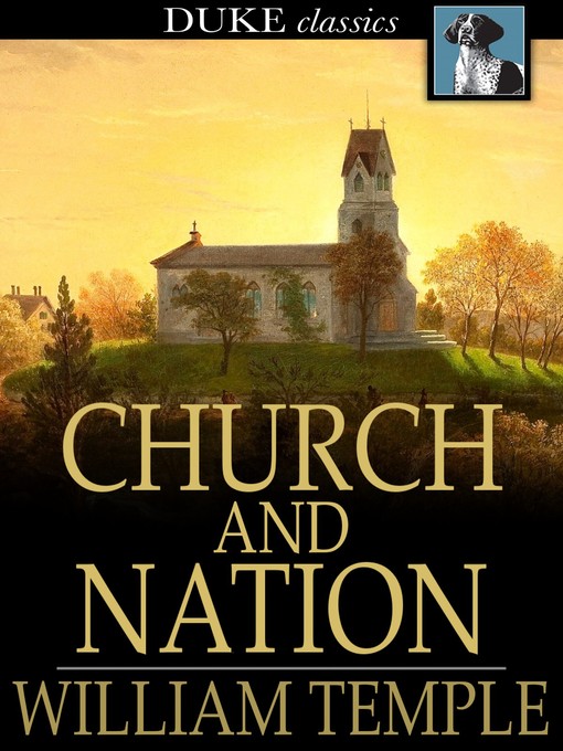 Title details for Church and Nation by William Temple - Available